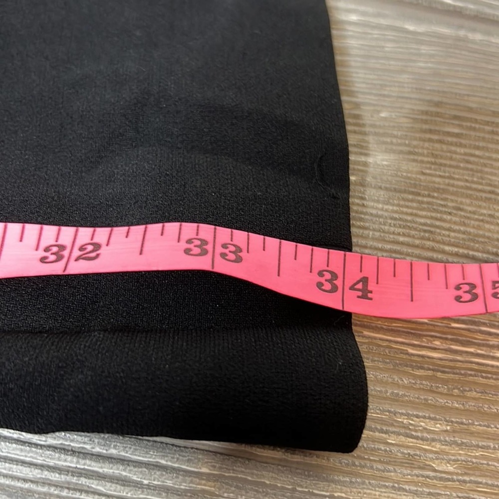 💼 Theory - Talbert Admiral Crepe Wide Leg Pants Black - XS - Picture 5 of 7